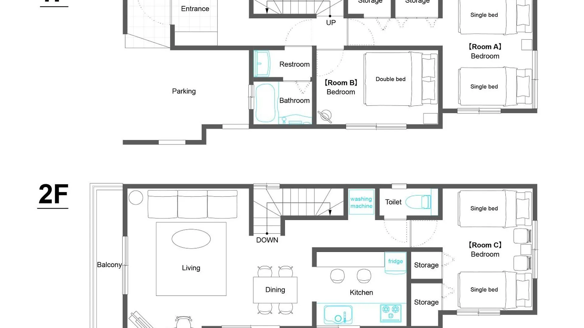 足跡 Ashiato Apartment Tokyo Japan